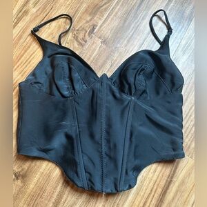 Urban Outfitters Black corset style Top